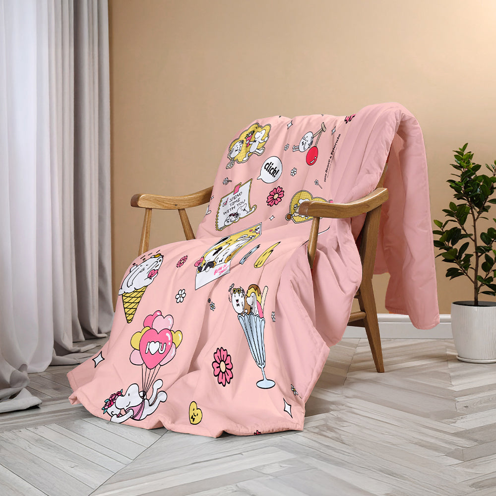 床大師xCAMA聯名插畫涼被