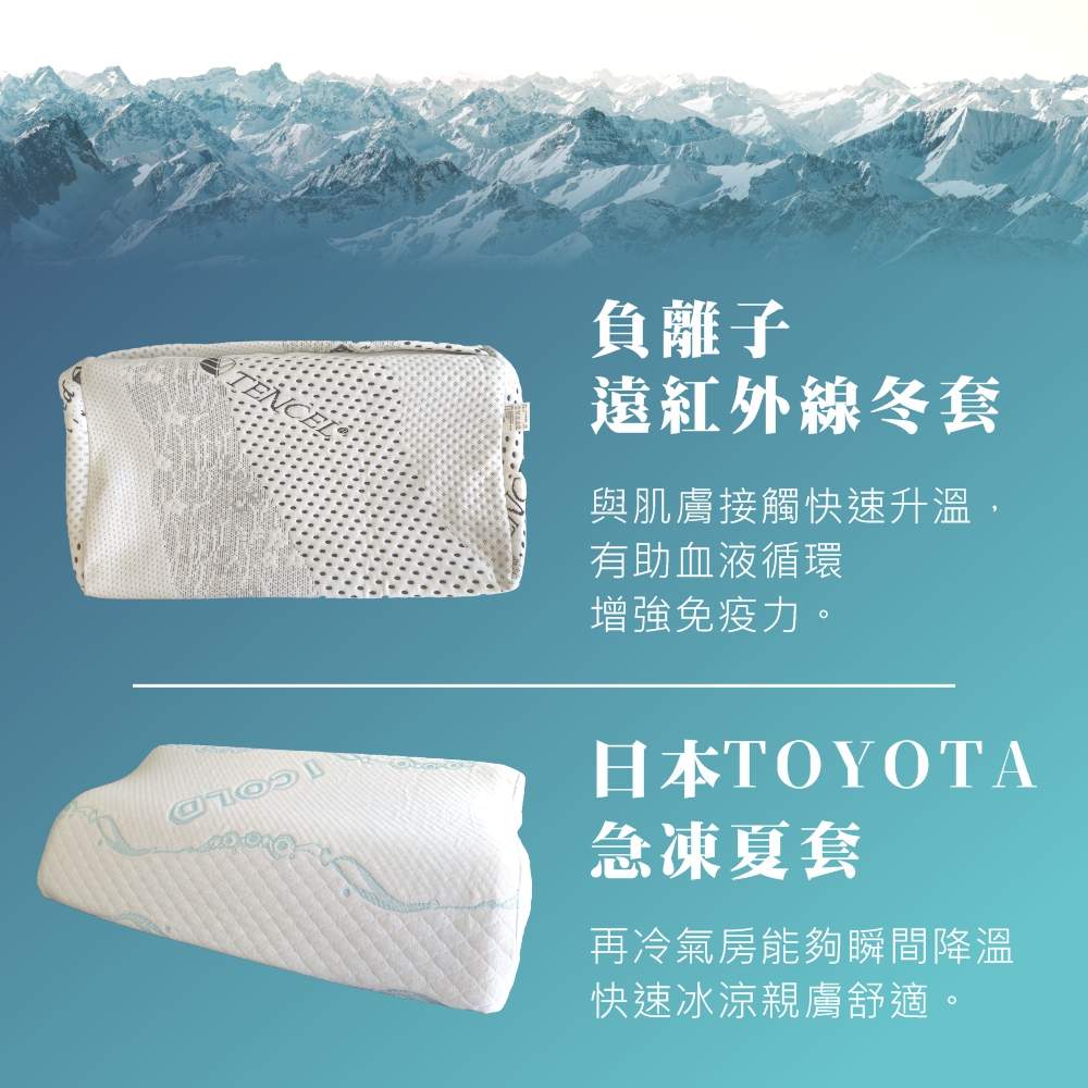 床大師名床 四季恆溫枕 Four-Seasons2