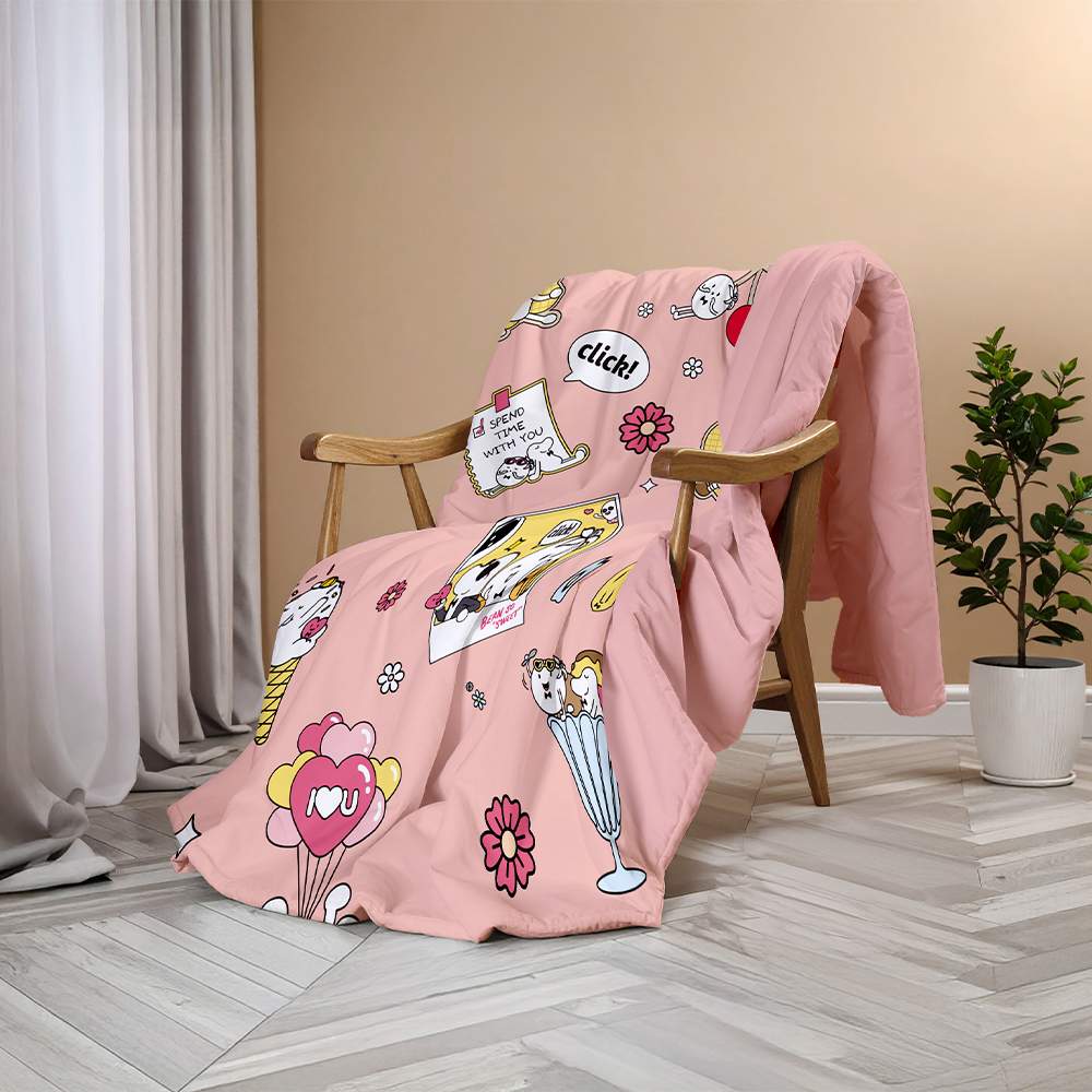 Cama 聯名插畫夏季涼被