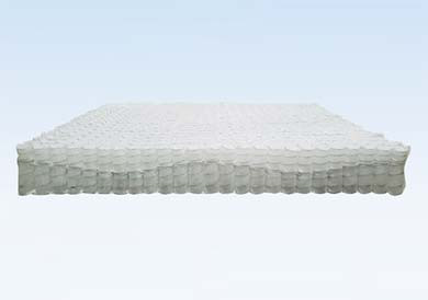 雙層調節式波浪型獨立筒彈簧