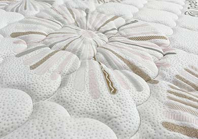 純棉透氣平織緹花布