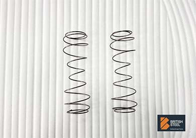 啞鈴型英國鋼8環獨立筒彈簧